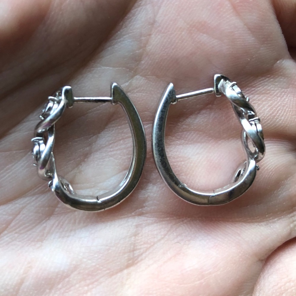 Kay Diamond Hoop Earrings - Picture 4 of 6